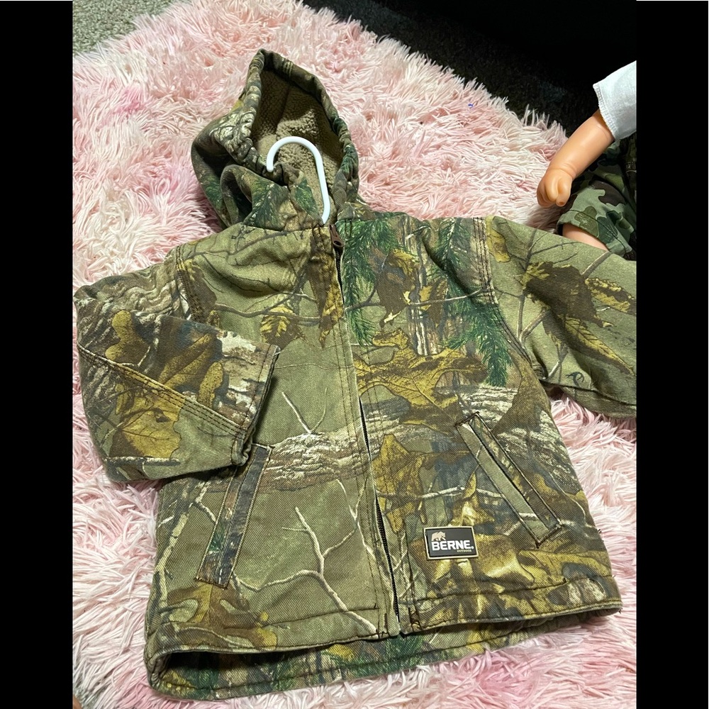 Berne Hooded pull up jacket Carhartt Look alike